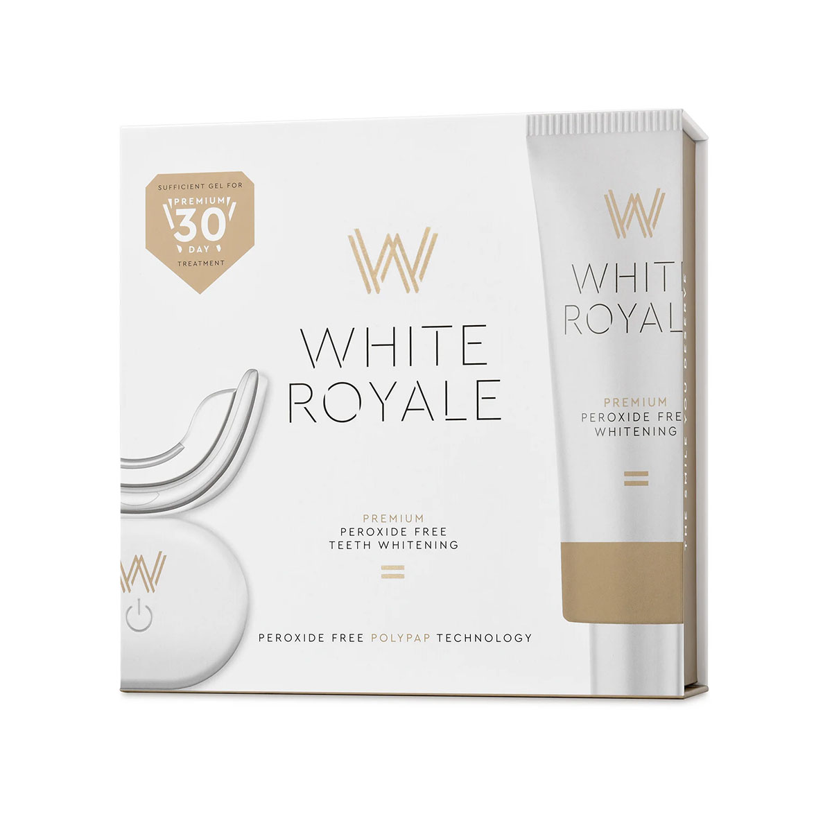 WHITE ROYALE Premium-Whitening-Set ohne Peroxid